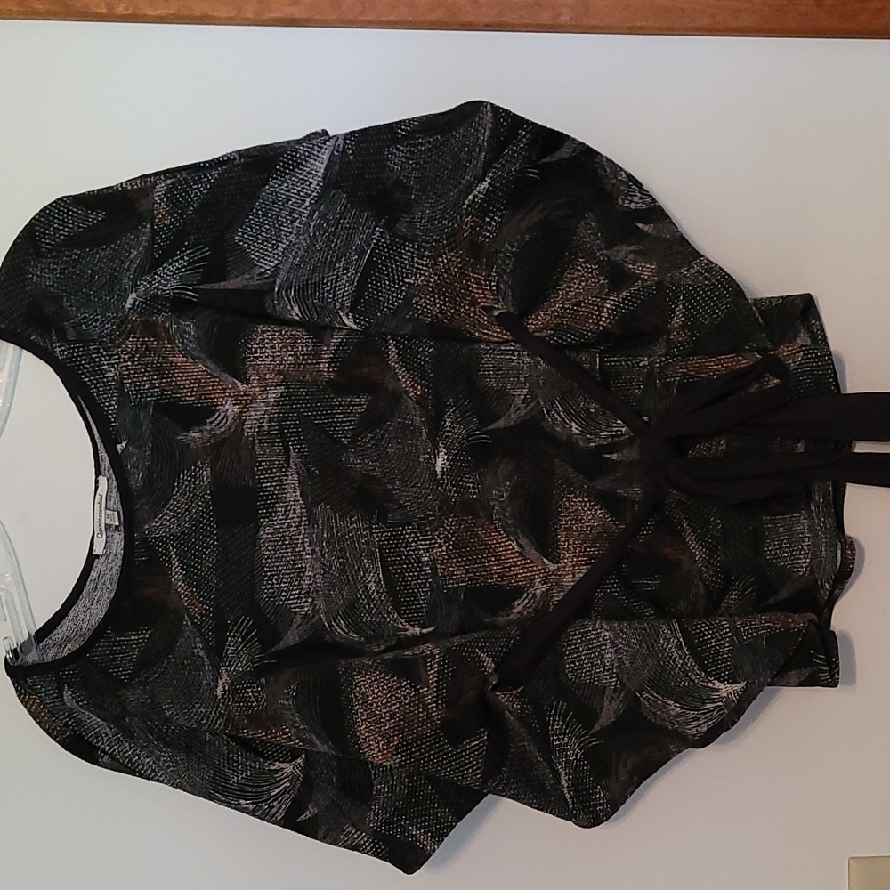 Quintessential poncho top